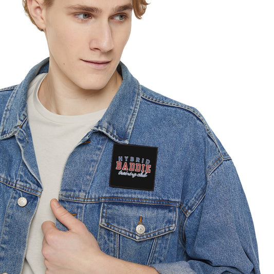 Hybrid Baddie Iron-On Patch — Vintage Varsity Style Jacket Patch