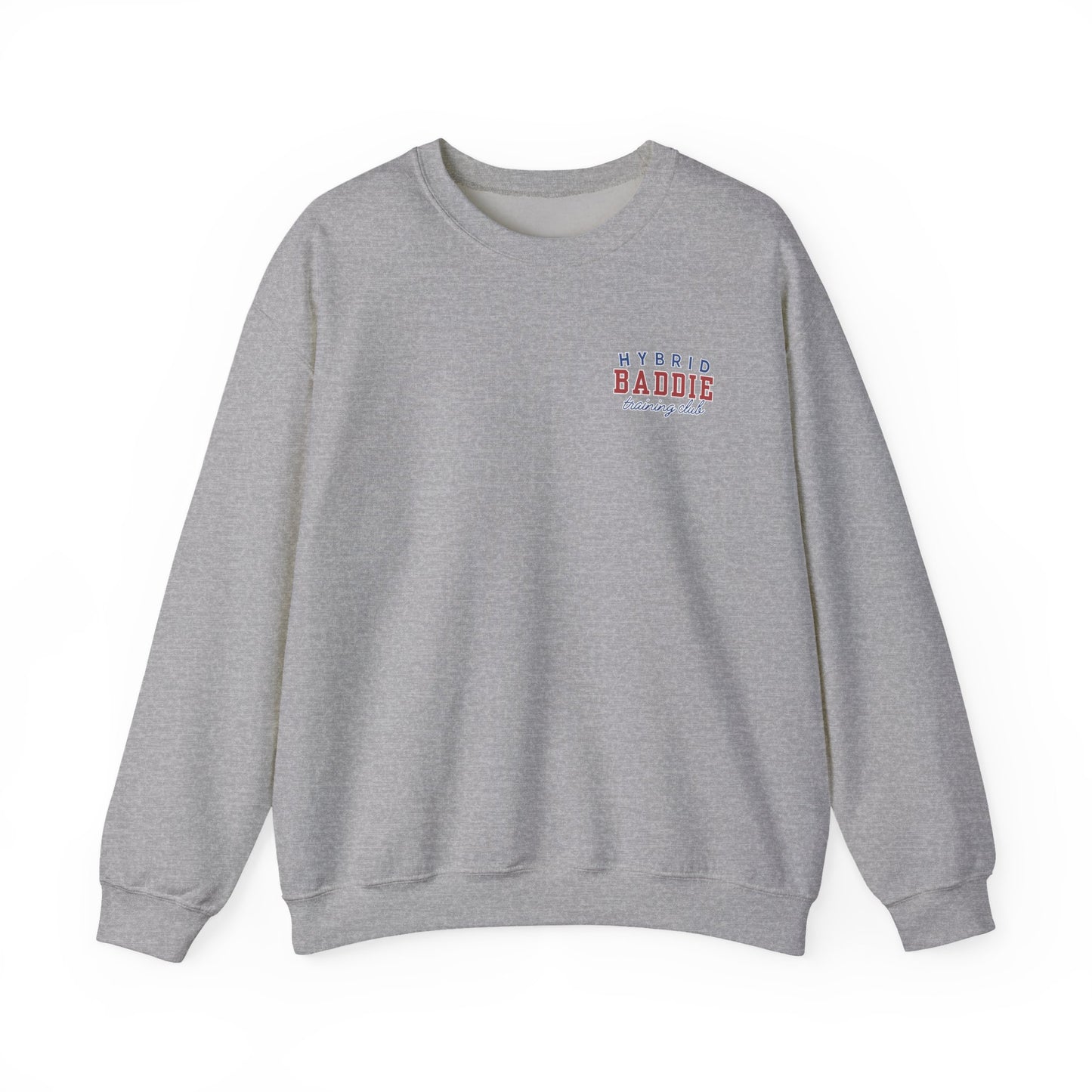 Hybrid Baddie training club crewneck sweatshirt | Est. 2026