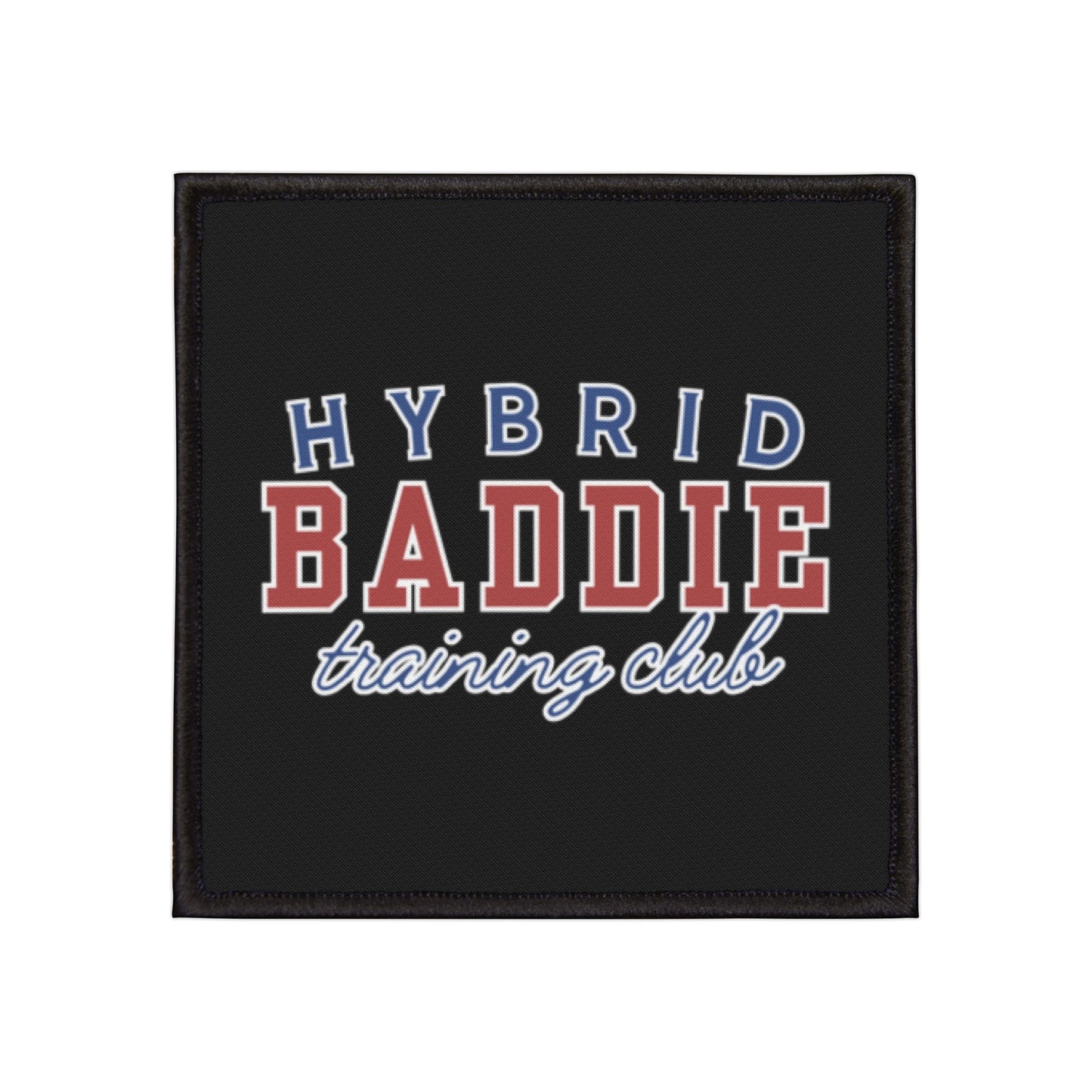 Hybrid Baddie Iron-On Patch — Vintage Varsity Style Jacket Patch