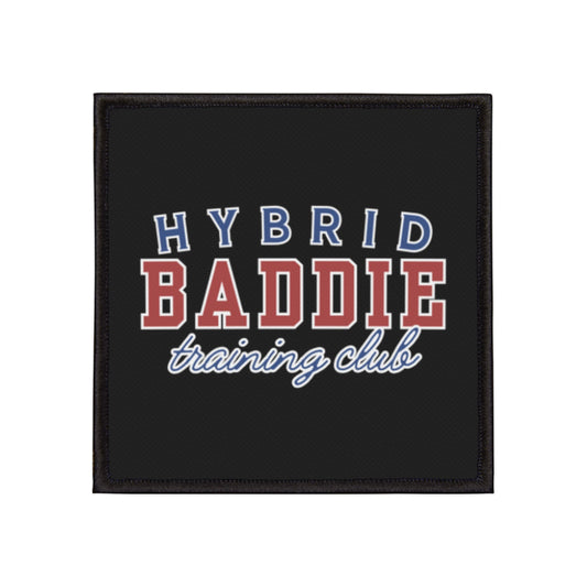 Hybrid Baddie Iron-On Patch — Vintage Varsity Style Jacket Patch