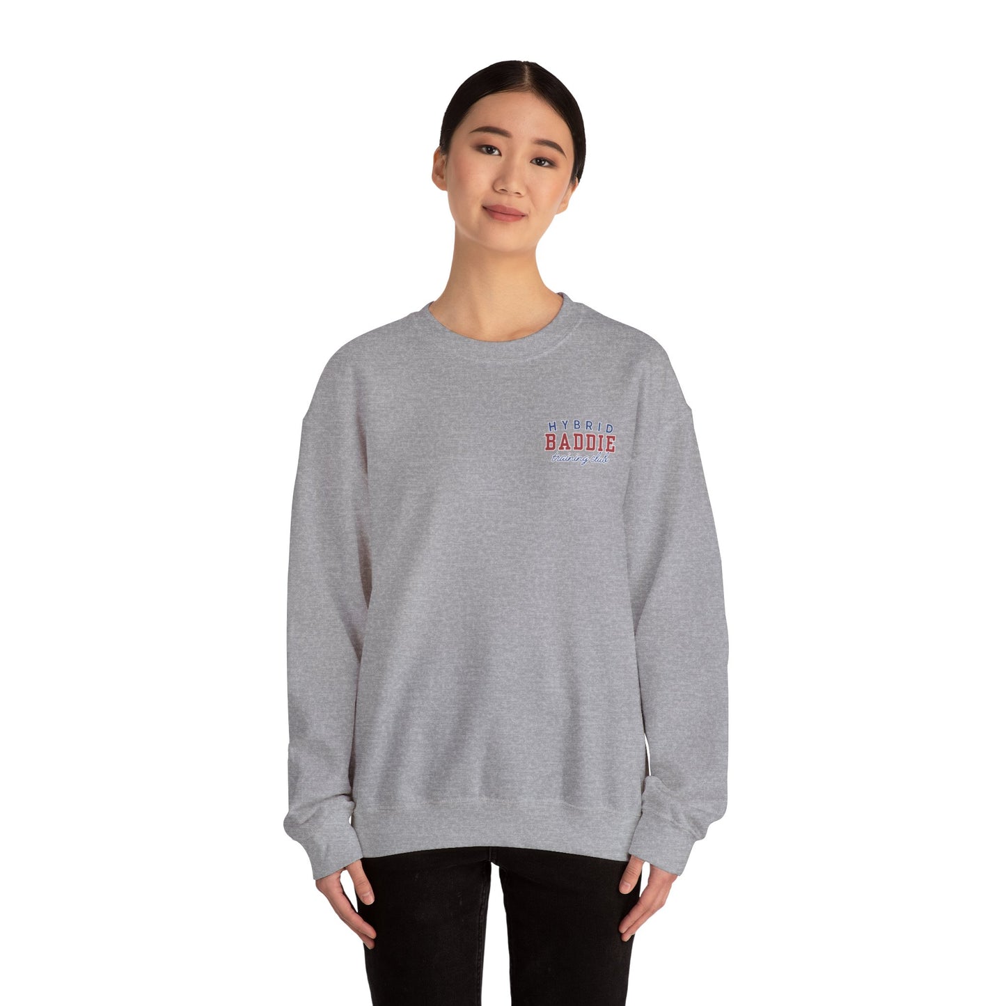 Hybrid Baddie training club crewneck sweatshirt | Est. 2026