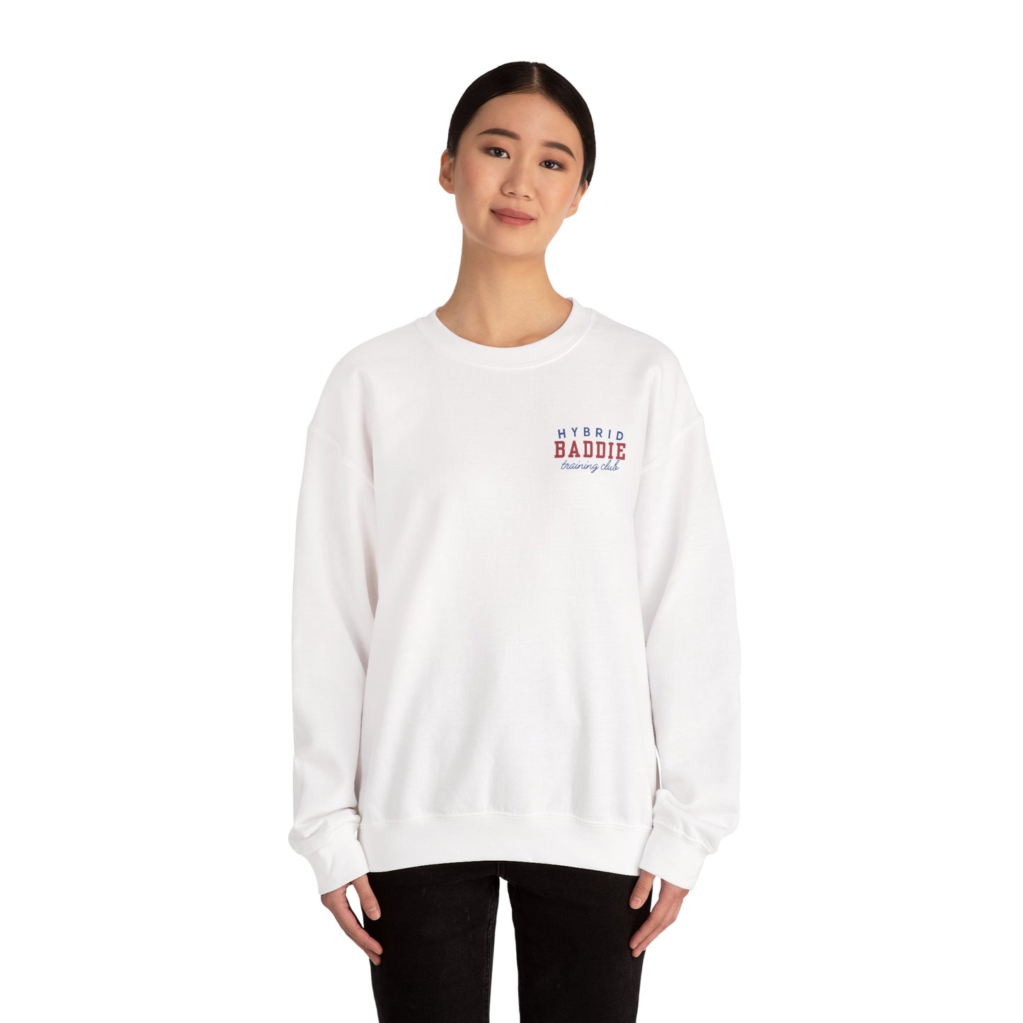 Hybrid Baddie training club crewneck sweatshirt | Est. 2026