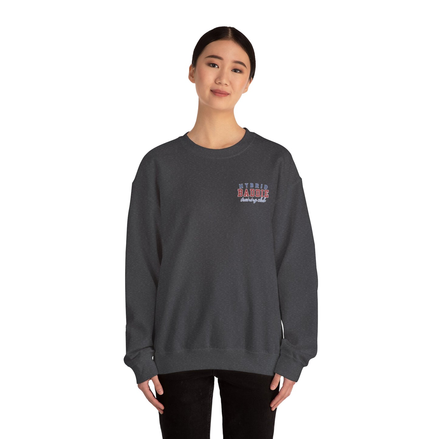 Hybrid Baddie training club crewneck sweatshirt | Est. 2026