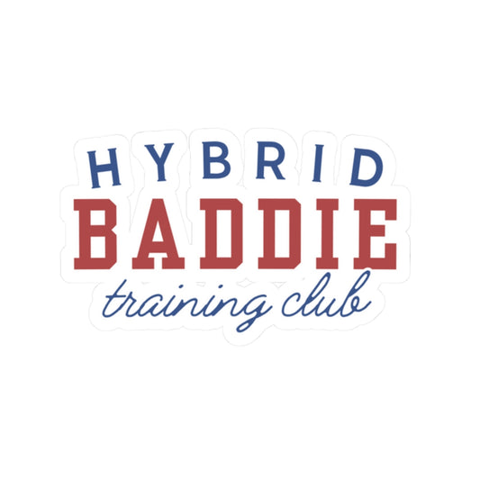 Hybrid Baddie Training Club Sticker