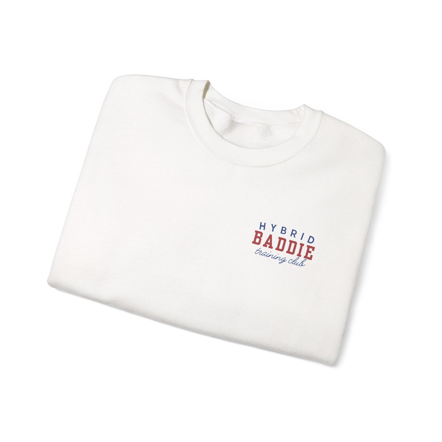 Hybrid Baddie training club crewneck sweatshirt | Est. 2026