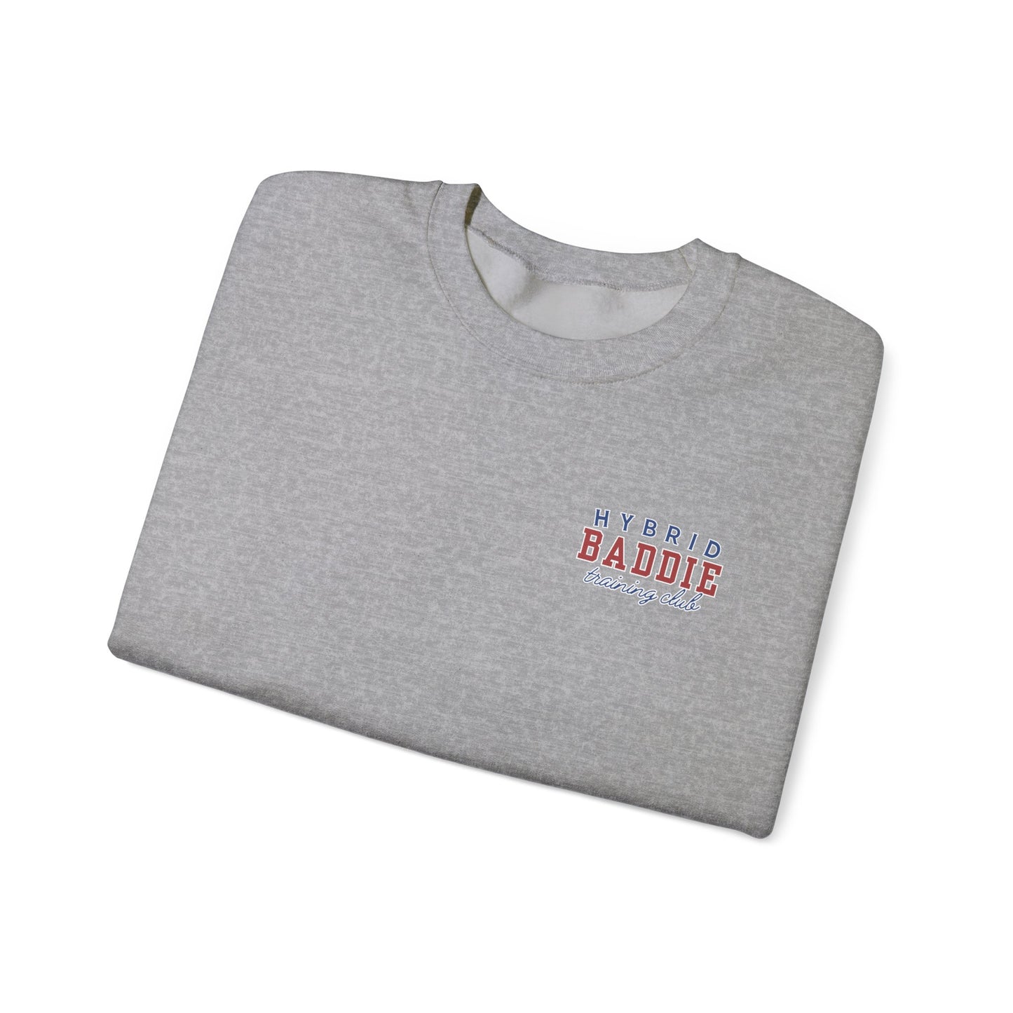Hybrid Baddie training club crewneck sweatshirt | Est. 2026