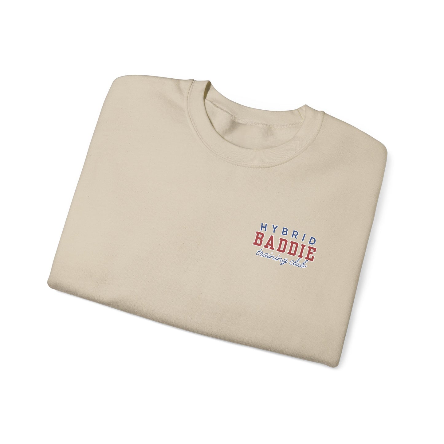 Hybrid Baddie training club crewneck sweatshirt | Est. 2026
