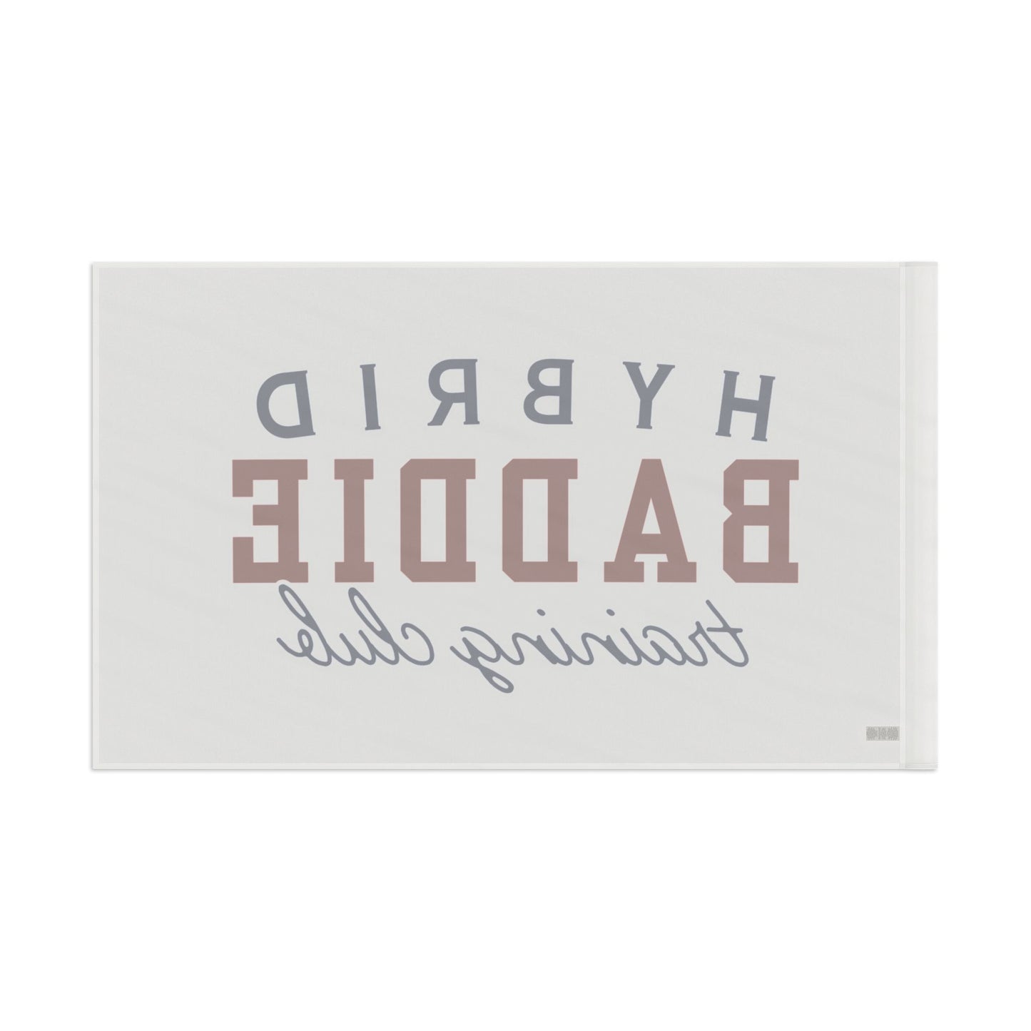 Flag — "Hybrid Baddie Training Club" Decorative Flag | Gym, Fitness & Dorm Room Wall Banner