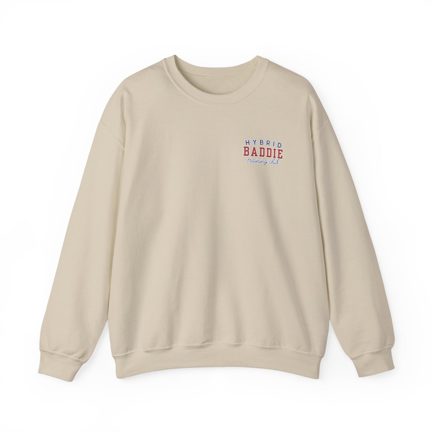 Hybrid Baddie training club crewneck sweatshirt | Est. 2026